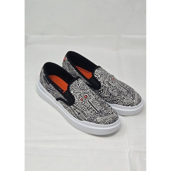 Cole Haan X Keith Haring Zerogrand GrandPro Rally Slip-on Sneakers size 8 - Picture 1 of 7